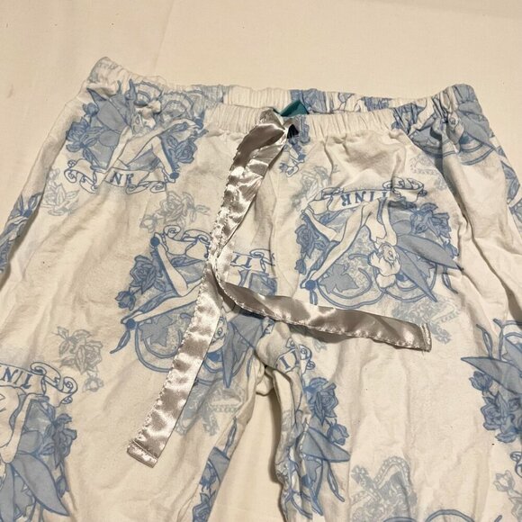 Disney Fairies Tinkerbell Pajama Bottoms Womens Size XL Whimsical Fairy - Picture 4 of 16